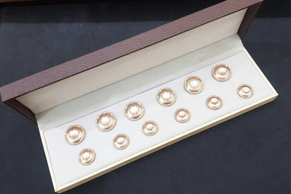 Golden Round Shape Blazer/Coat Buttons
