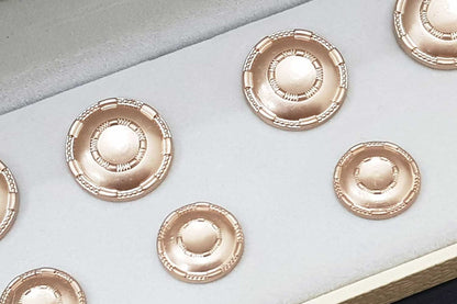 Golden Round Shape Blazer/Coat Buttons