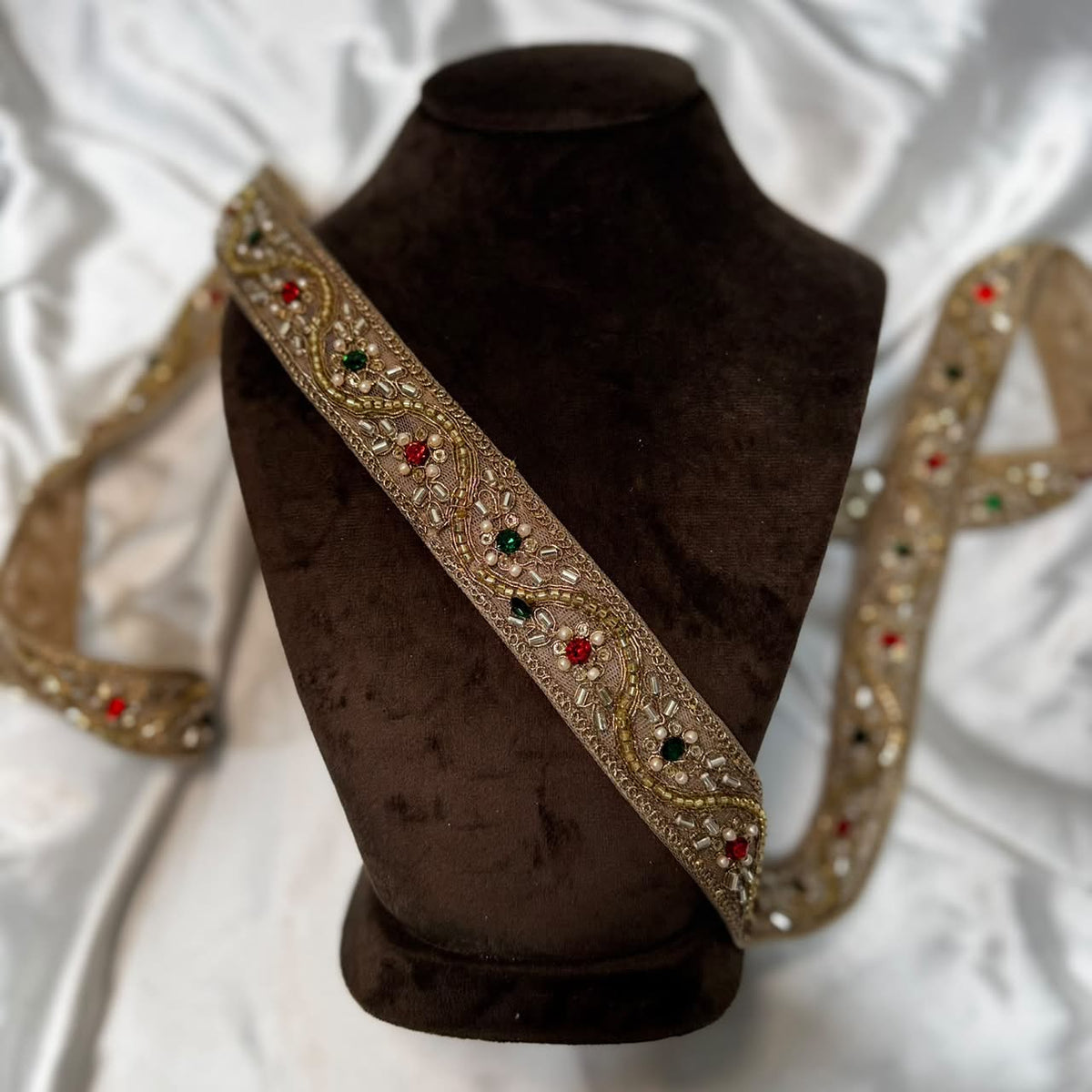 Luxury Ethnic Wear Handwork Lace Border