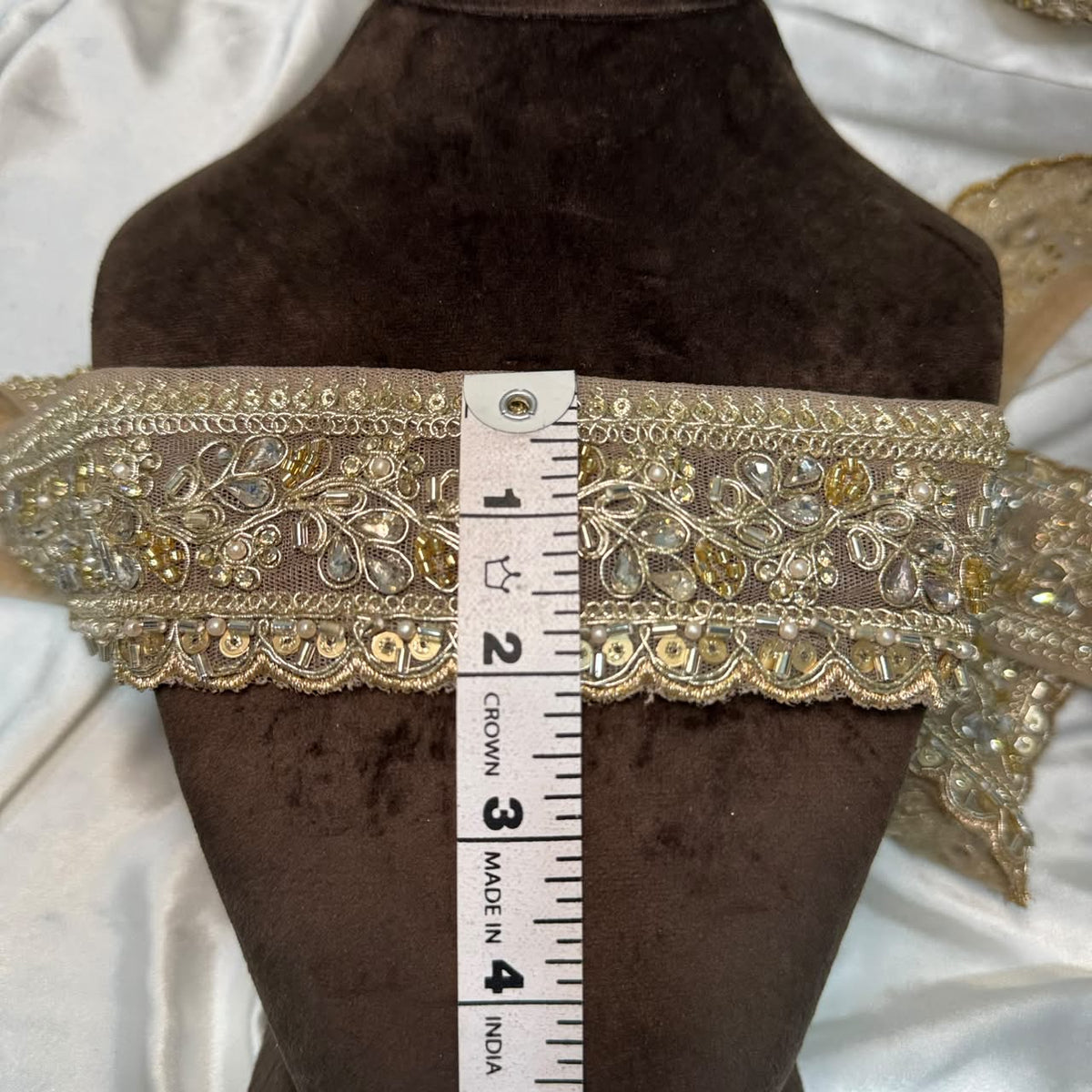 Luxury Wedding Handwork Lace Border