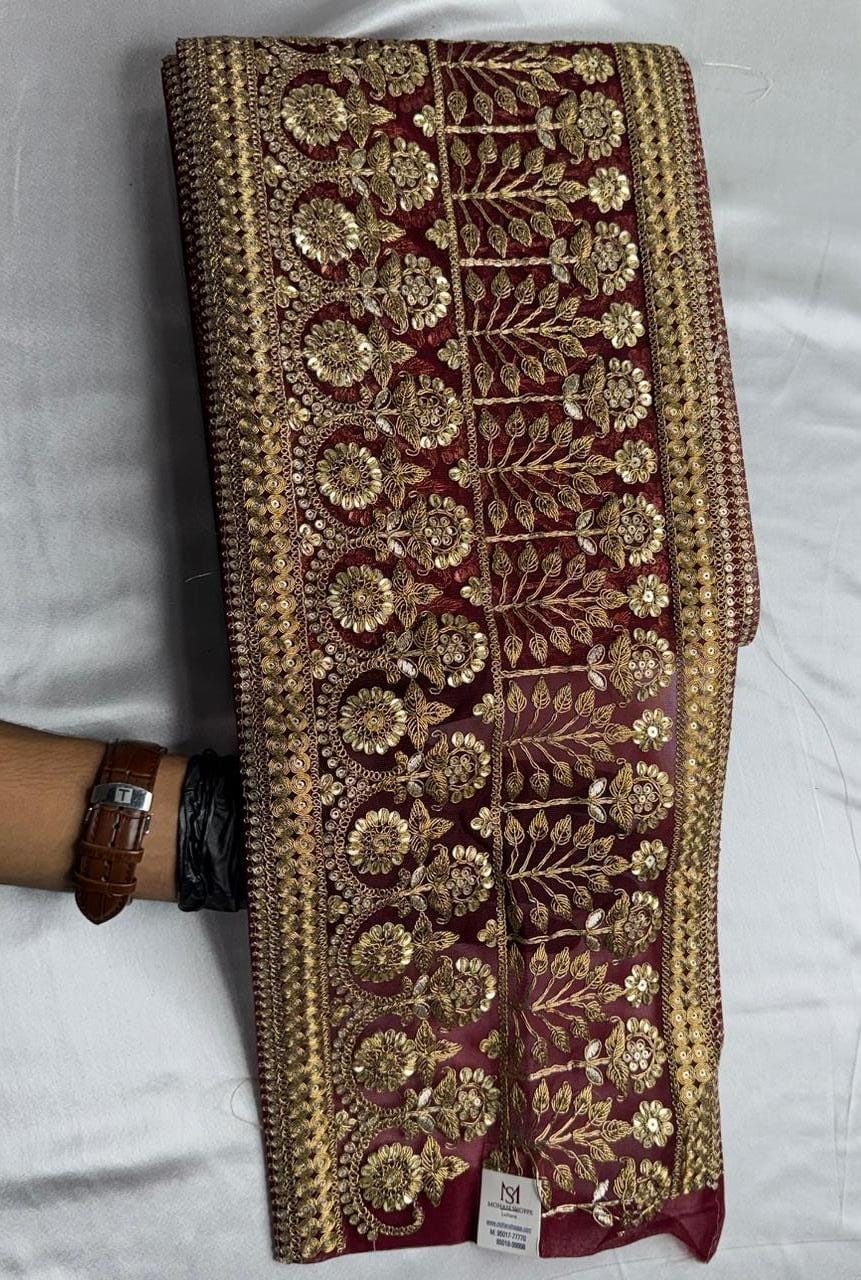 Maroon Rich, traditional aesthetic with a royal appeal