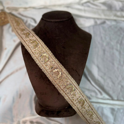 Elegant Ethnic Embroidery Lace boader