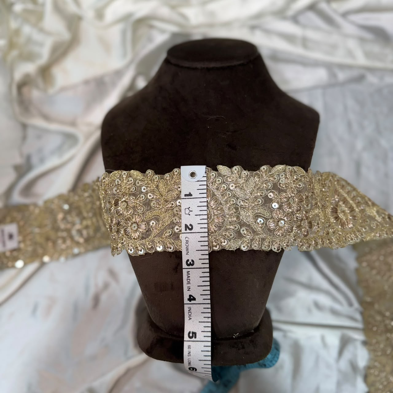 Premium Ethnic Machine Embroidered Lace