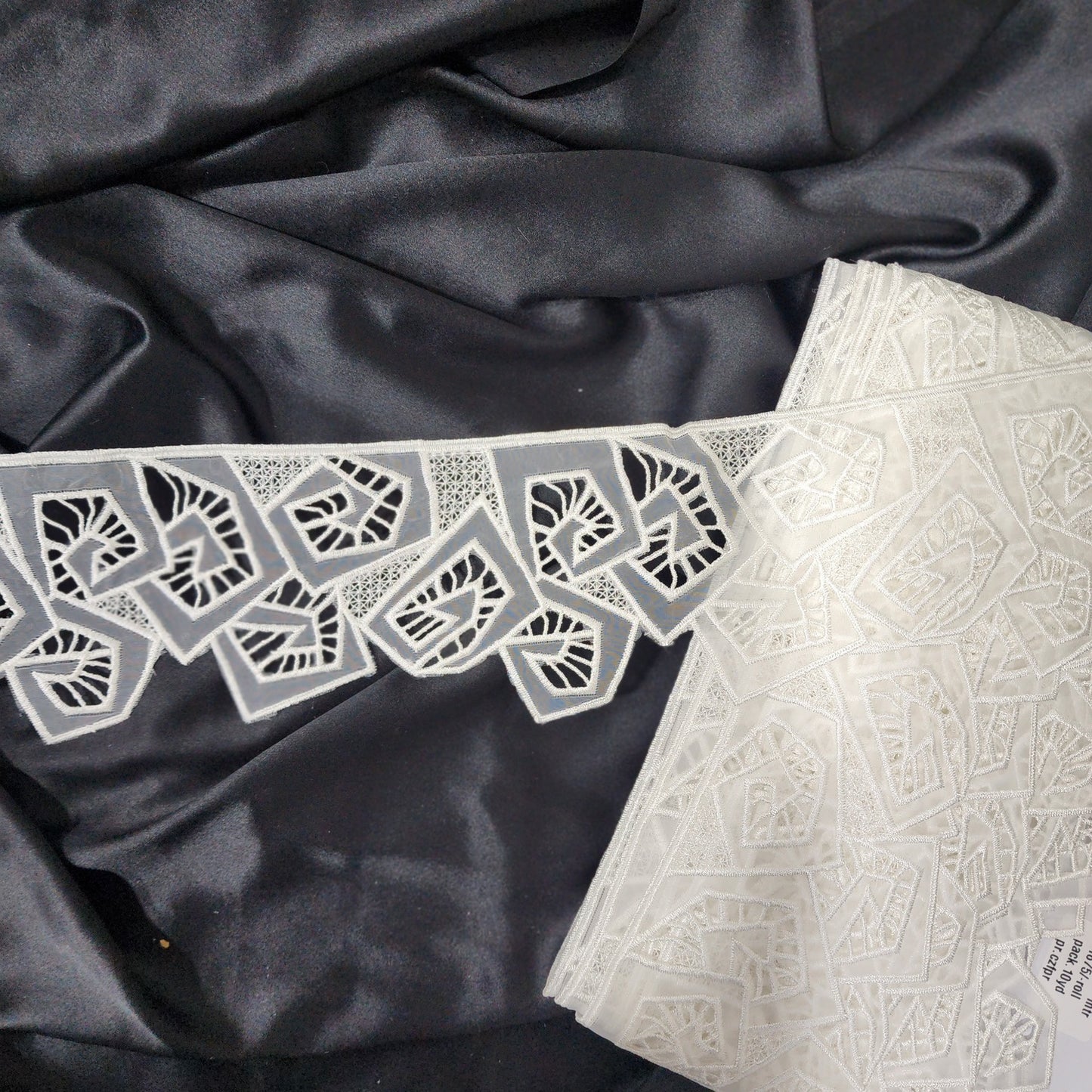 Pack of 10 Yards Designer Organza base Lace