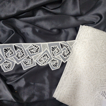 Pack of 10 Yards Designer Organza base Lace
