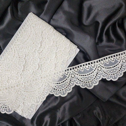 Pack Of 10 Yards Fancy Organza Lace