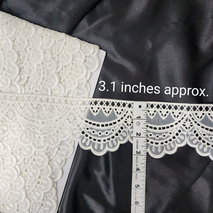 Pack Of 10 Yards Fancy Organza Lace