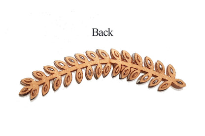 Leaf Shape Stonework Fancy Patches (1 Piece)
