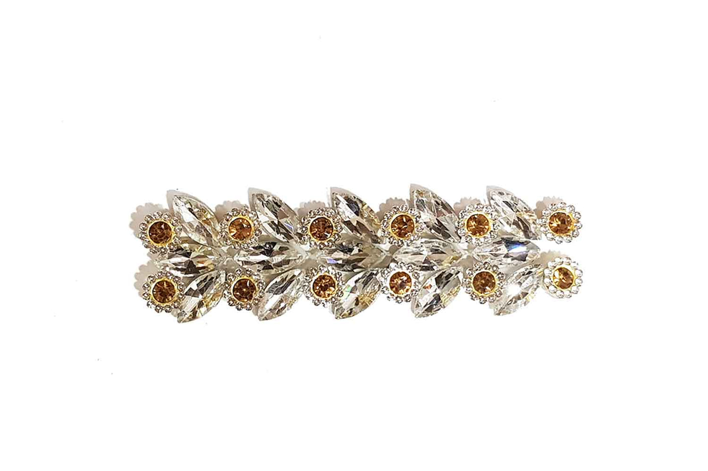 Rhinestone Work Fancy Patch Applique 1 piece