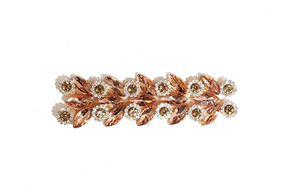 Rhinestone Work Fancy Patch Applique 1 piece