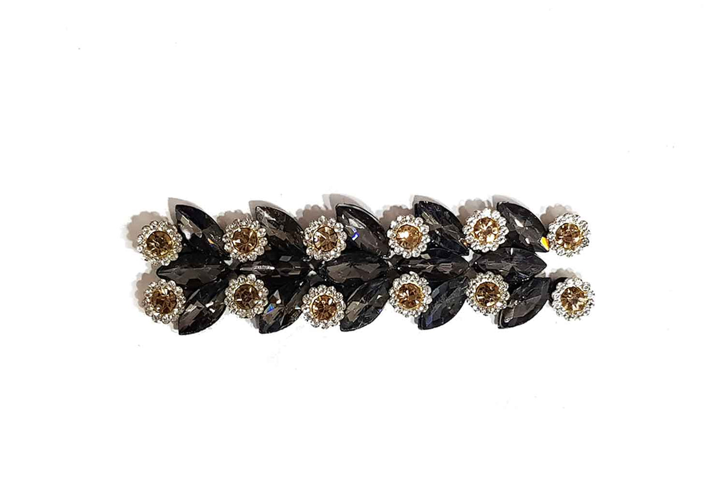Rhinestone Work Fancy Patch Applique 1 piece