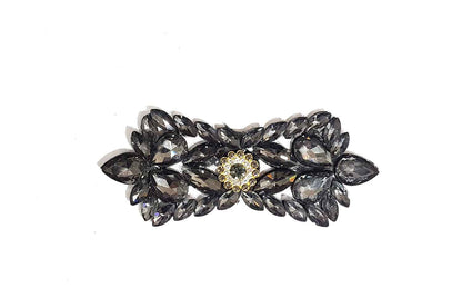 Rhinestone Work Fancy Stick on Patch Applique (1 Piece)