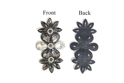 Rhinestone Work Fancy Patch Appliques ( 1 Piece)