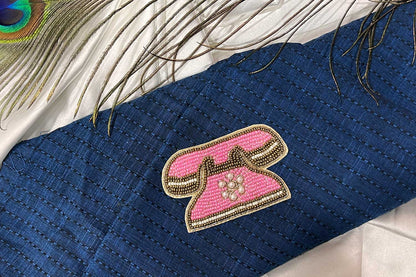 Telephone Patch Beads Work Kiddish Patch