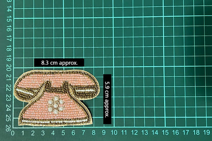 Telephone Patch Beads Work Kiddish Patch