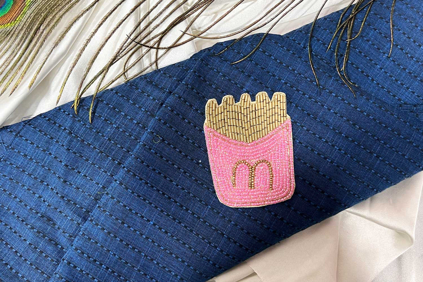 Mcdonalds Patch Beads Work Kiddish Patch