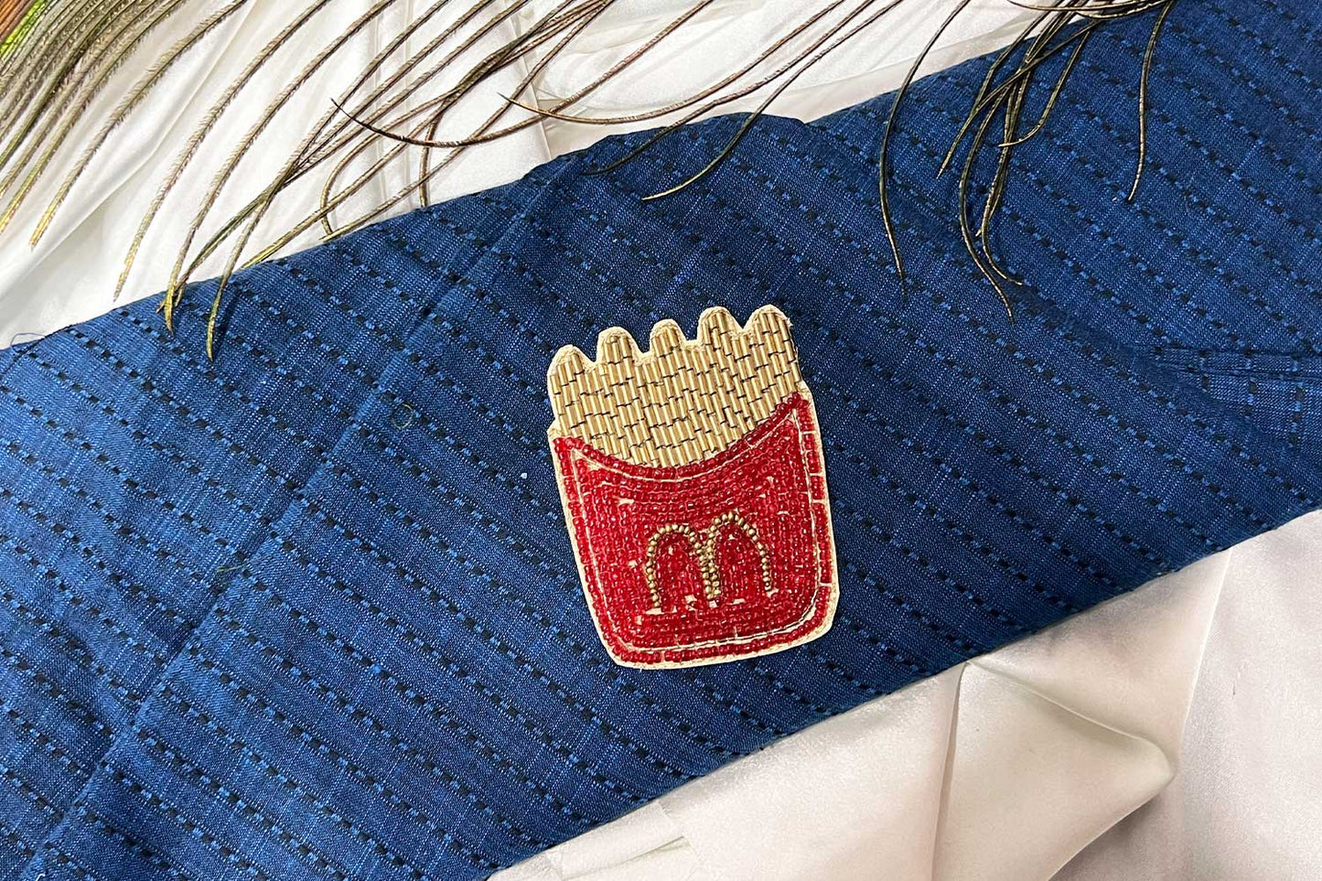 Mcdonalds Patch Beads Work Kiddish Patch