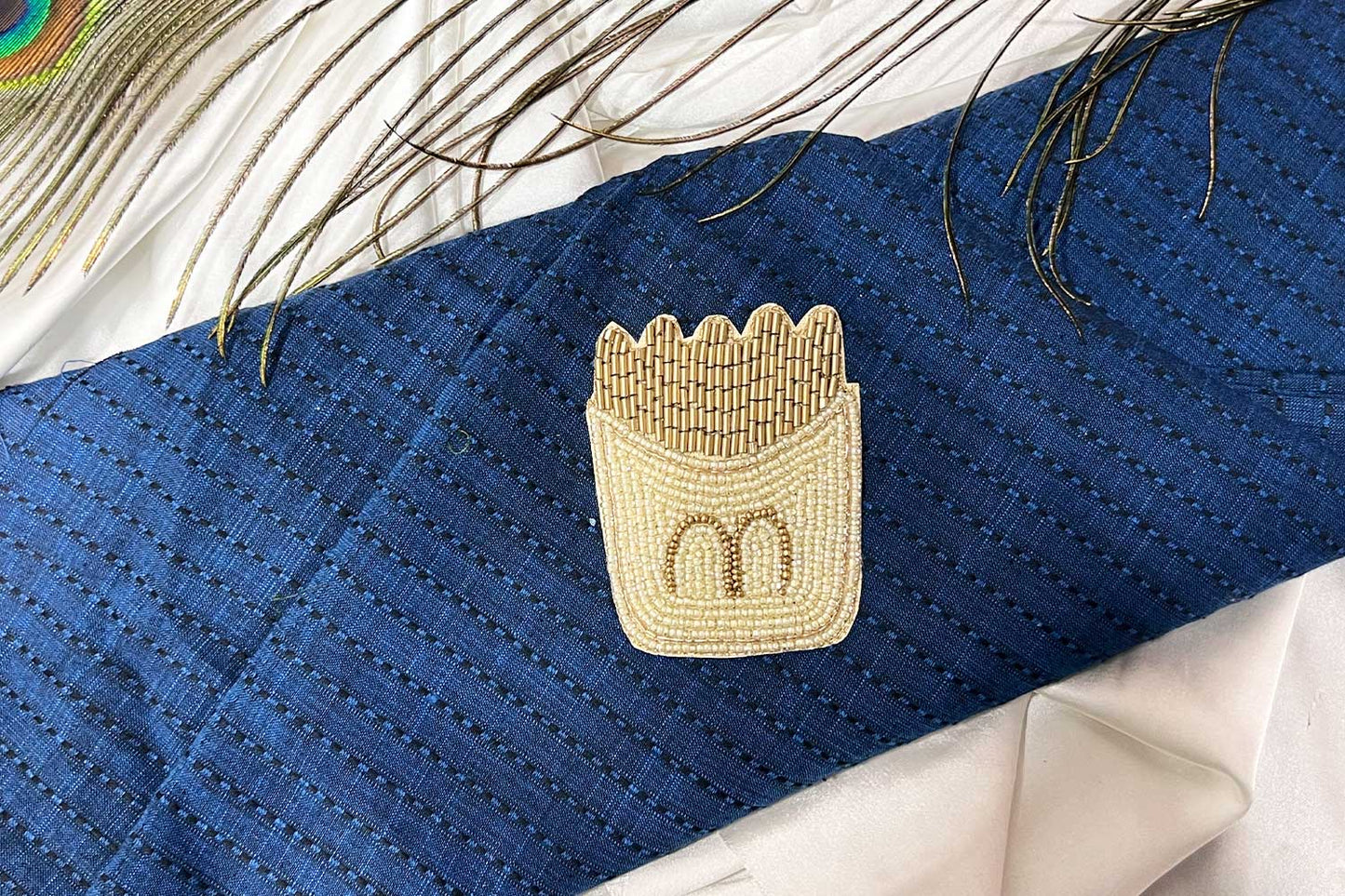 Mcdonalds Patch Beads Work Kiddish Patch