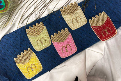 Mcdonalds Patch Beads Work Kiddish Patch