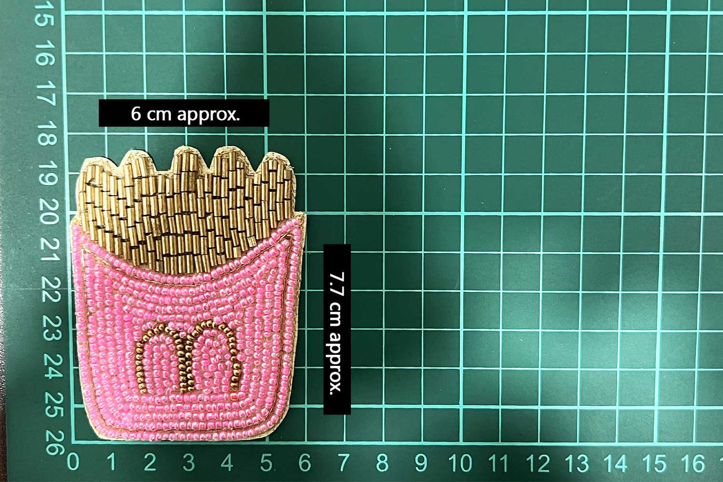 Mcdonalds Patch Beads Work Kiddish Patch