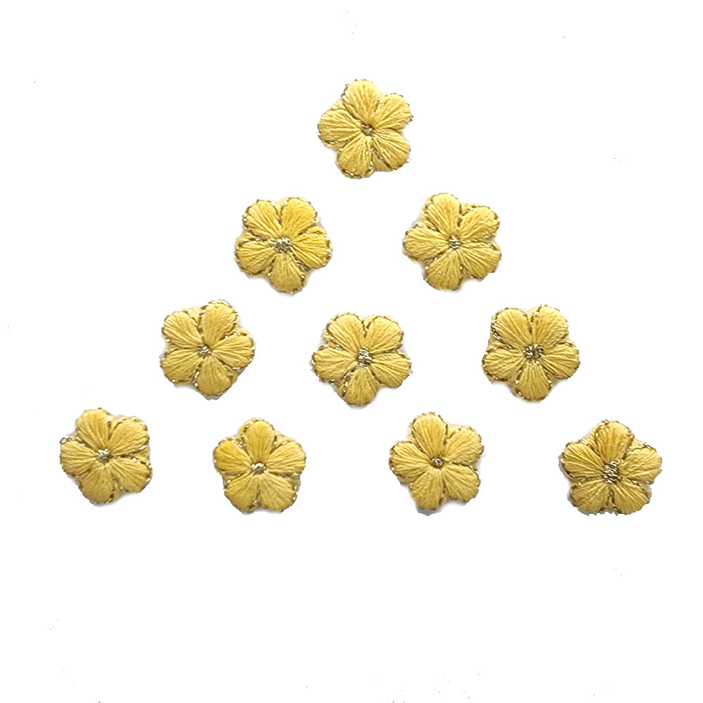 Fancy Flower Shape Baby Kids Embroidery Patches