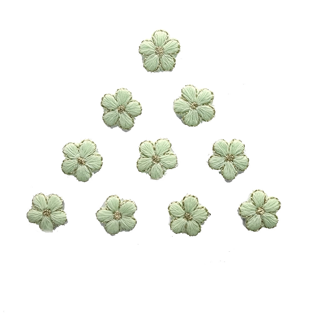 Fancy Flower Shape Baby Kids Embroidery Patches
