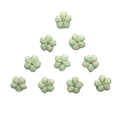 Fancy Flower Shape Baby Kids Embroidery Patches
