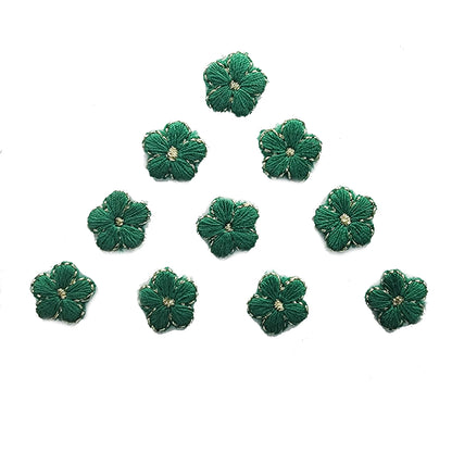 Fancy Flower Shape Baby Kids Embroidery Patches