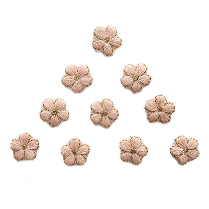 Fancy Flower Shape Baby Kids Embroidery Patches