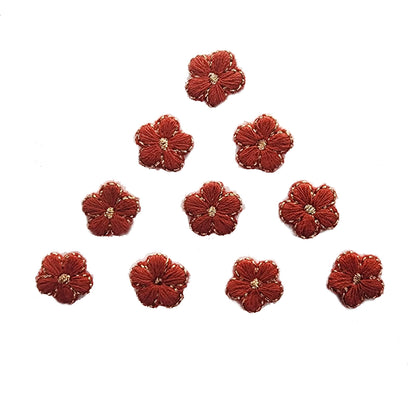Fancy Flower Shape Baby Kids Embroidery Patches