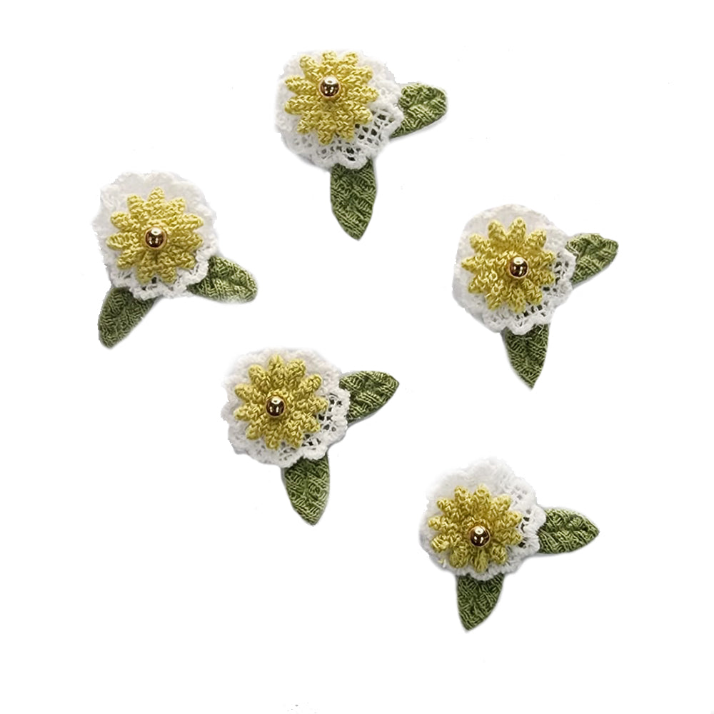 Fancy Flower Baby Kids Embroidery Patches