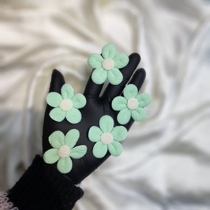 Set Of 10 Gorgeous Floral Clothing Accessory Patches