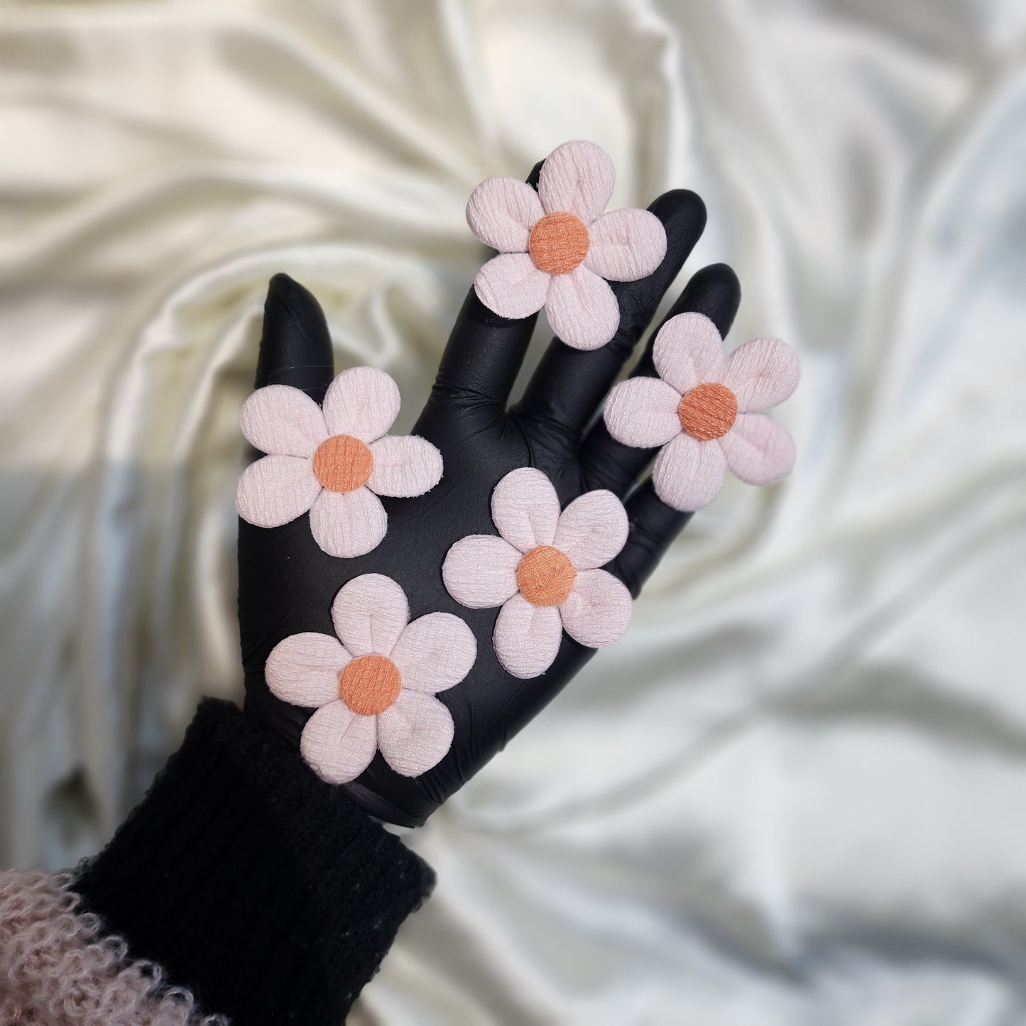 Set Of 10 Gorgeous Floral Clothing Accessory Patches