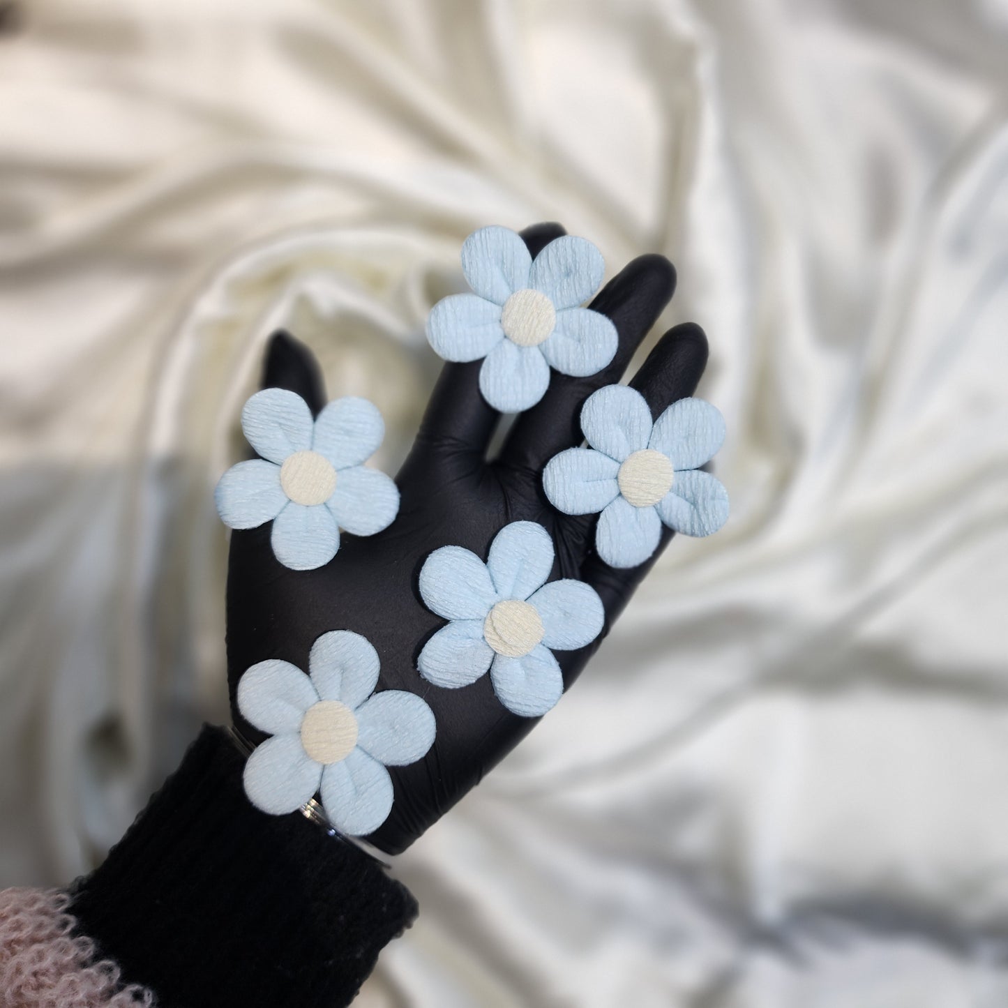 Set Of 10 Gorgeous Floral Clothing Accessory Patches