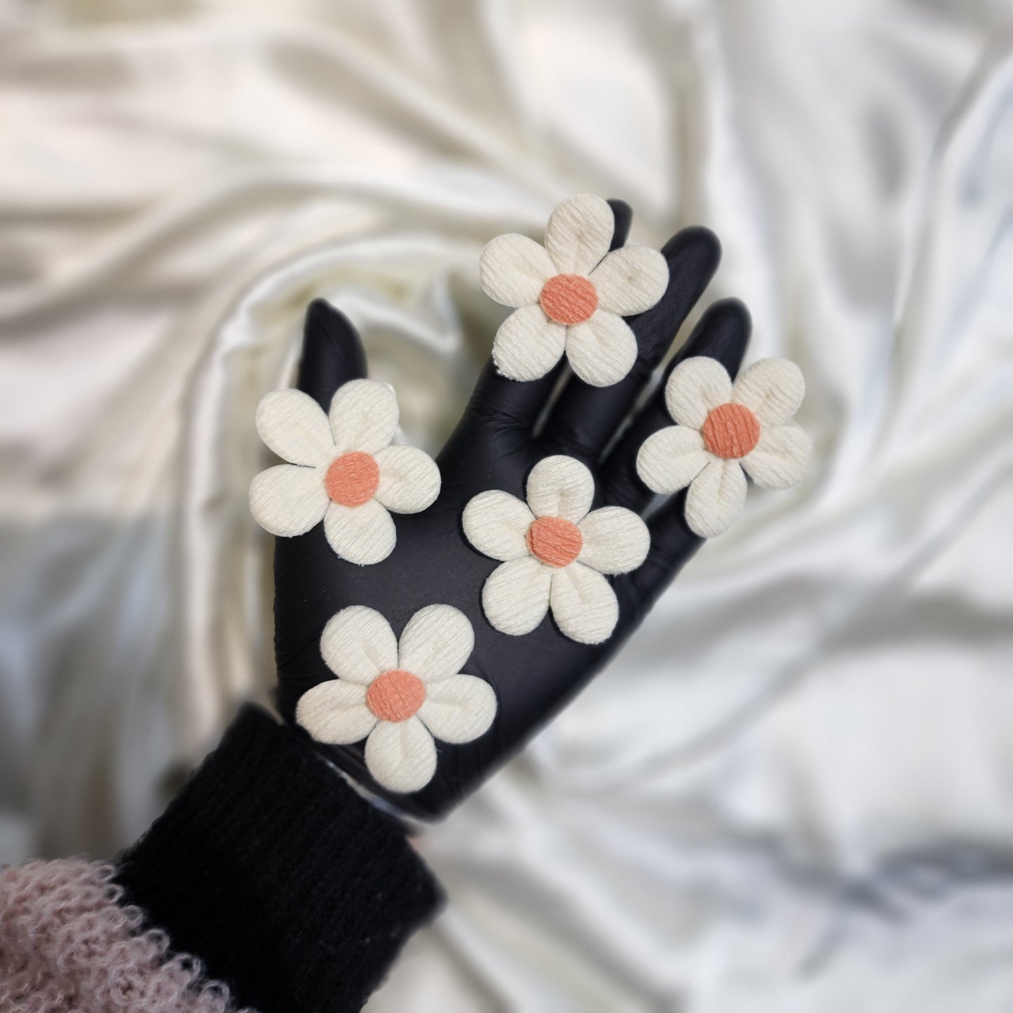 Set Of 10 Gorgeous Floral Clothing Accessory Patches