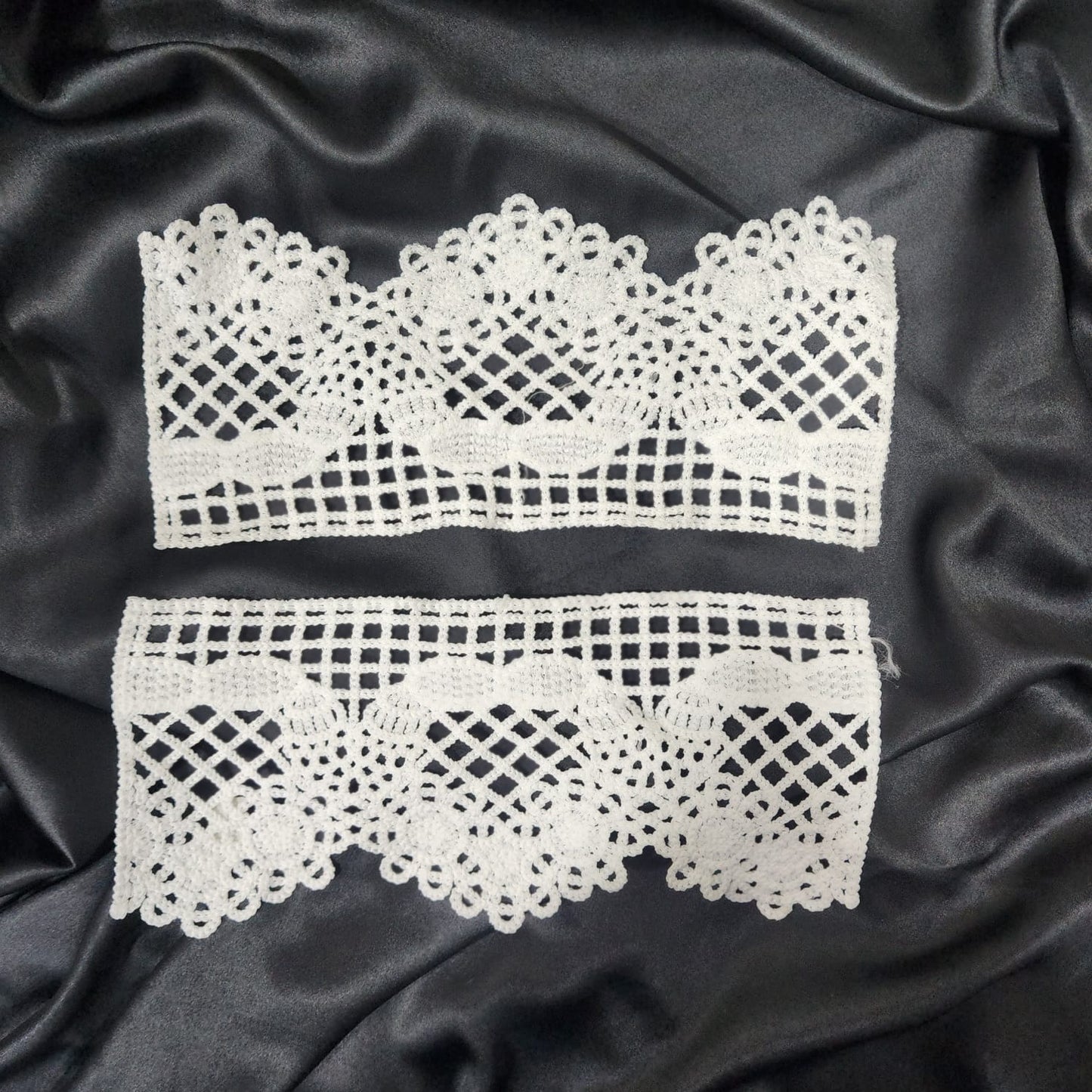 Set of 2 Pcs White color Cotton Multi Purpose Patch