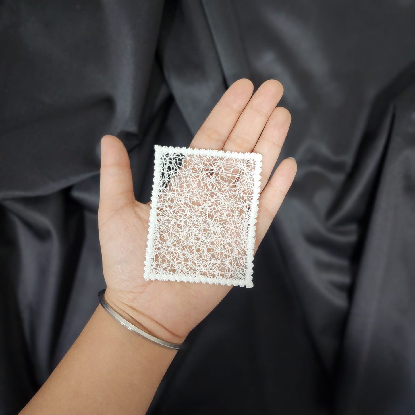 Pack of 2 Pieces White color Small Pocket Patch