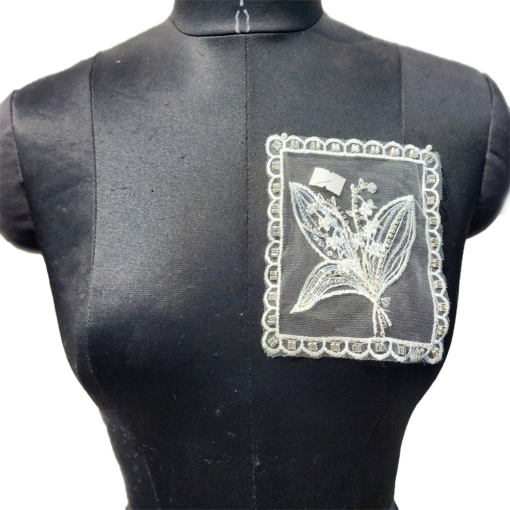 Net base Pocket Patch with katdana work