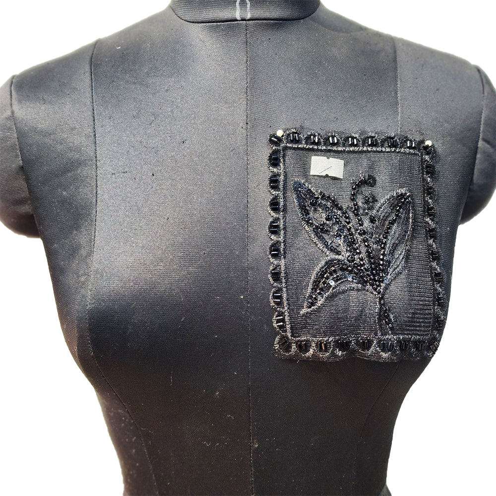 Net base Pocket Patch with katdana work