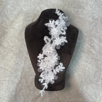 3d Floral Lace Applique Patch