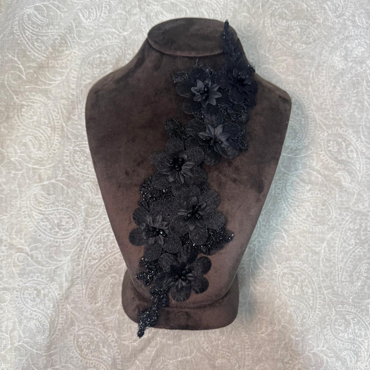 3d Floral Lace Applique Patch