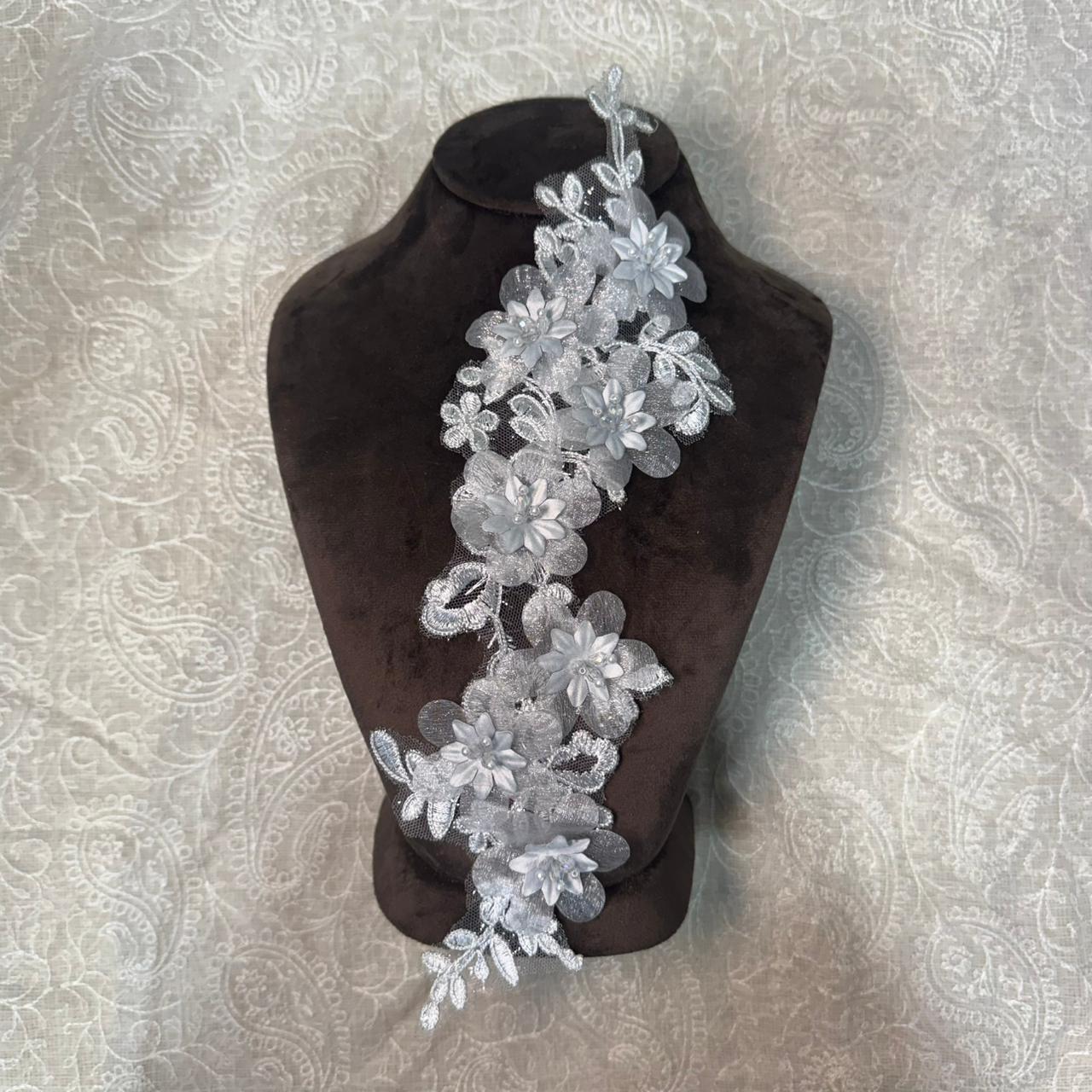 3d Floral Lace Applique Patch