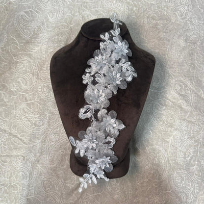 3d Floral Lace Applique Patch