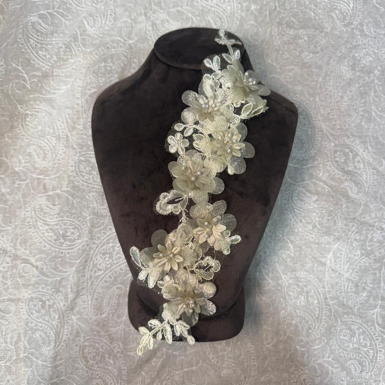 3d Floral Lace Applique Patch