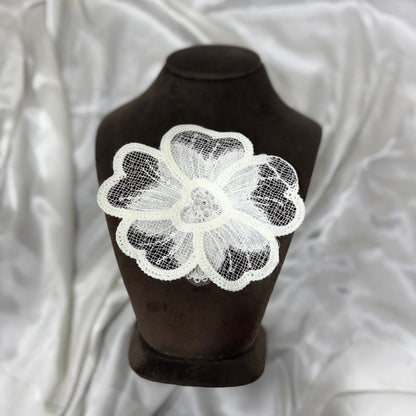Ethnic Sequence & Pearl Work Pocket Applique