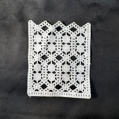 Intricate Floral Motif Pocket Badge