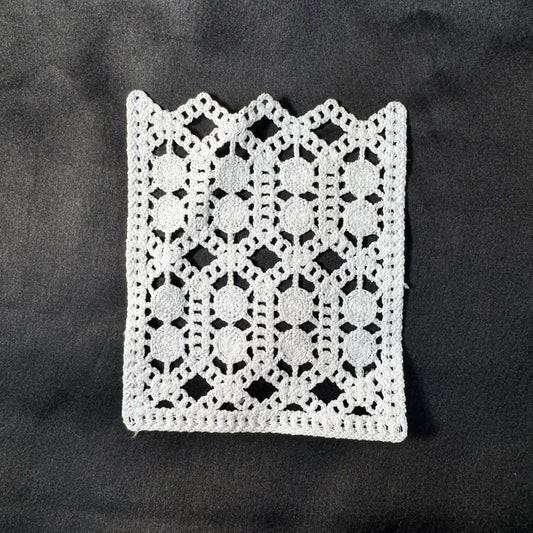 Intricate Floral Motif Pocket Badge
