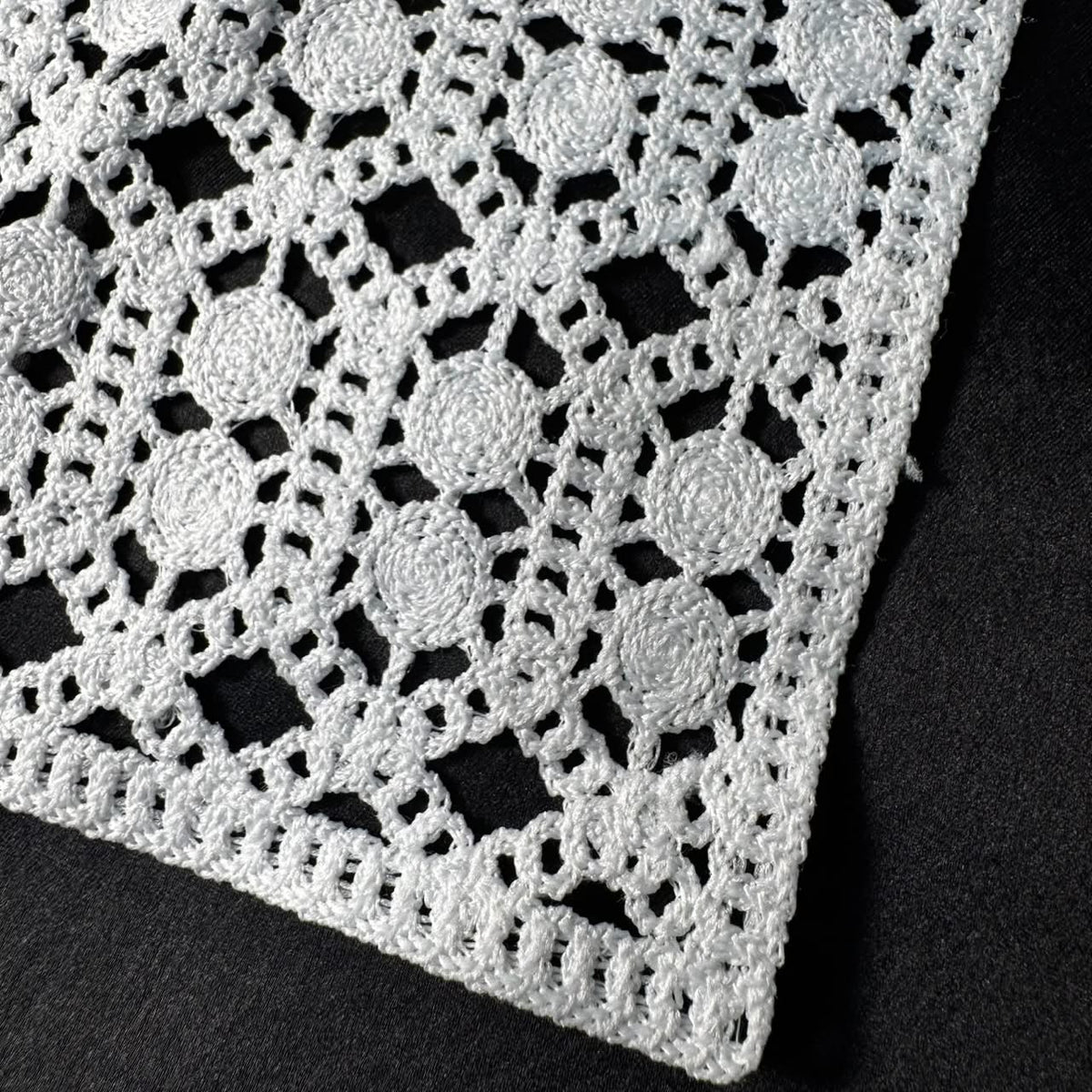 Intricate Floral Motif Pocket Badge