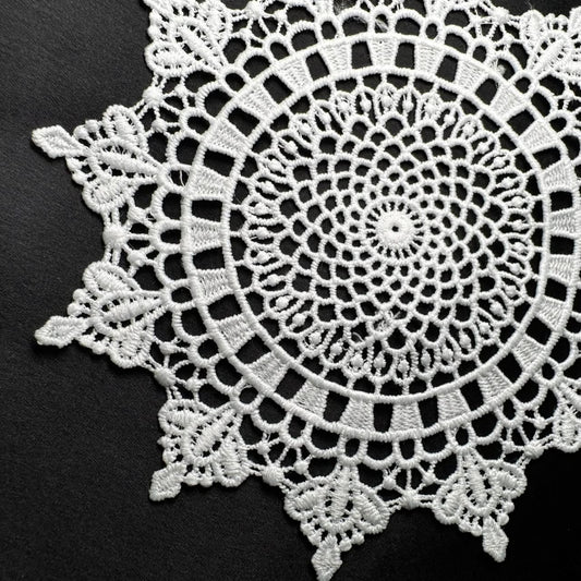 Sophisticated Round Thread Patches