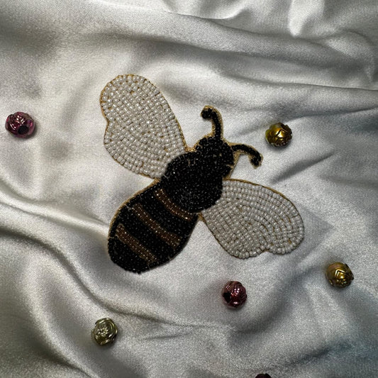 Sparkling Butterfly Crystal Work Patch